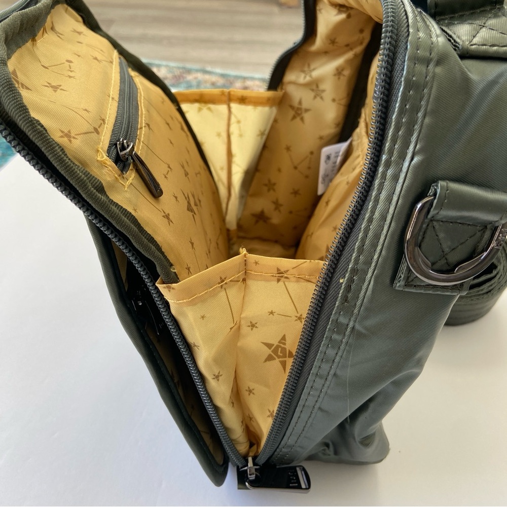 Lug Olive Green Flapper SE Crossbody Bag - NWT - Picture 10 of 13